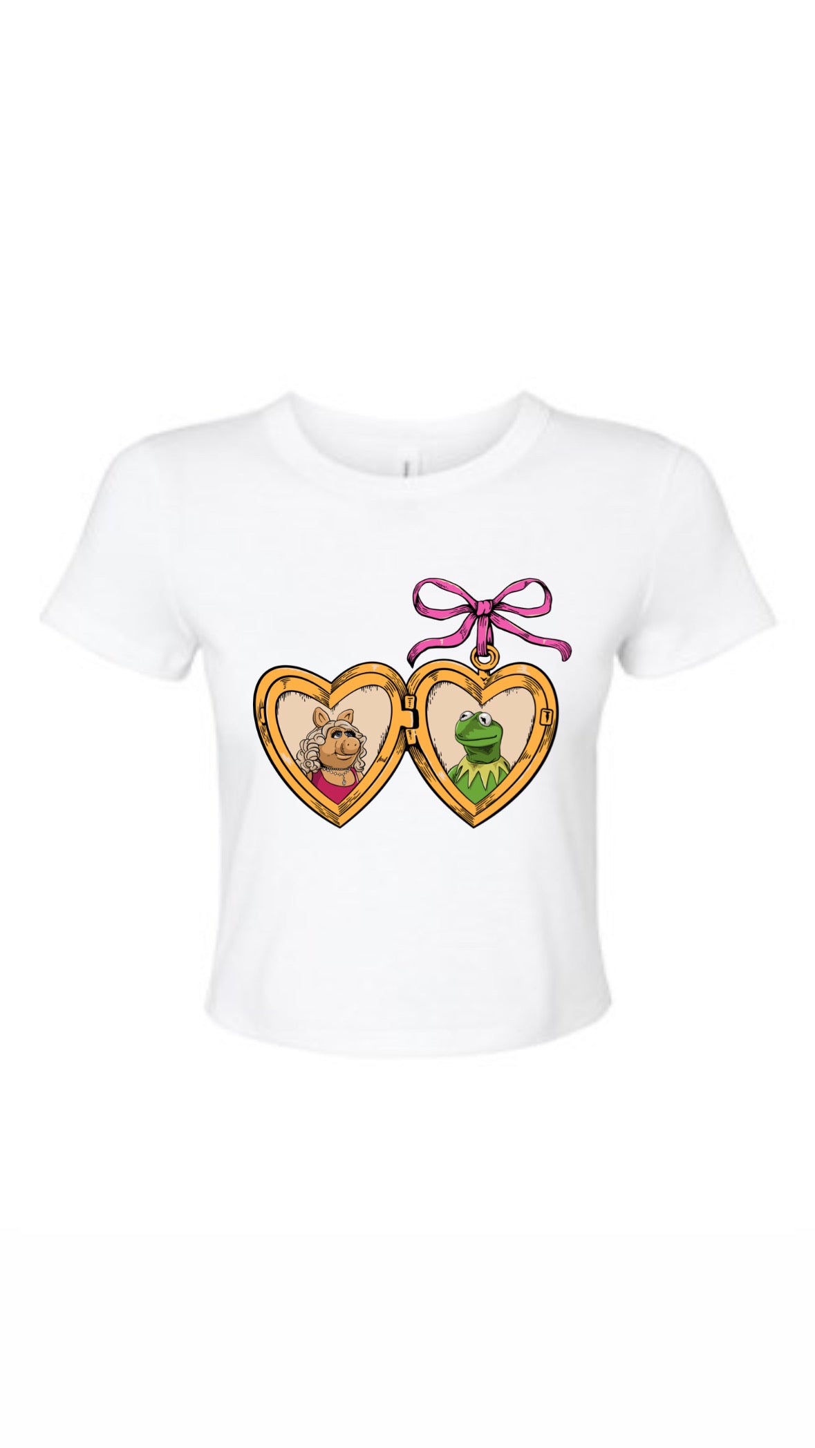 Ms Piggy locket tee