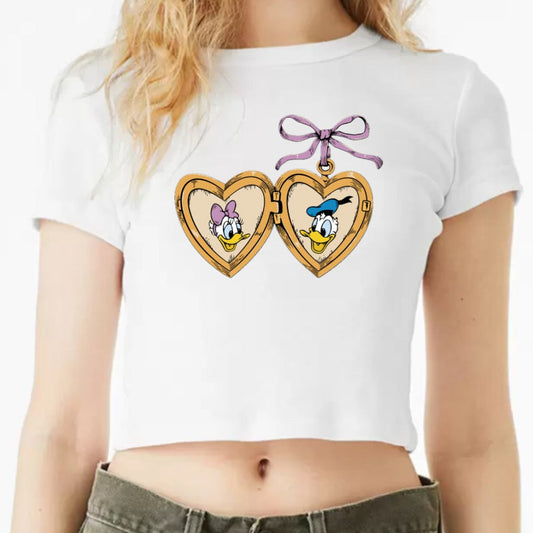 Daisy Locket Baby Tee