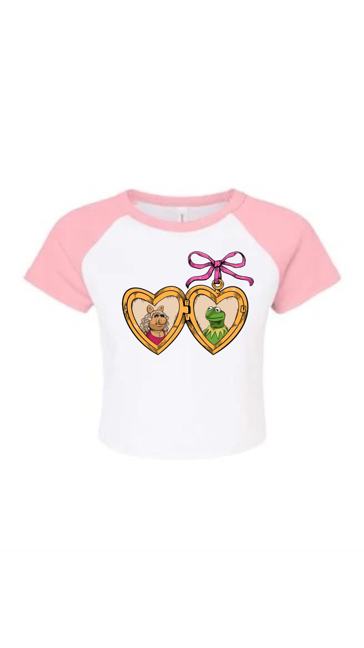 Ms Piggy locket tee