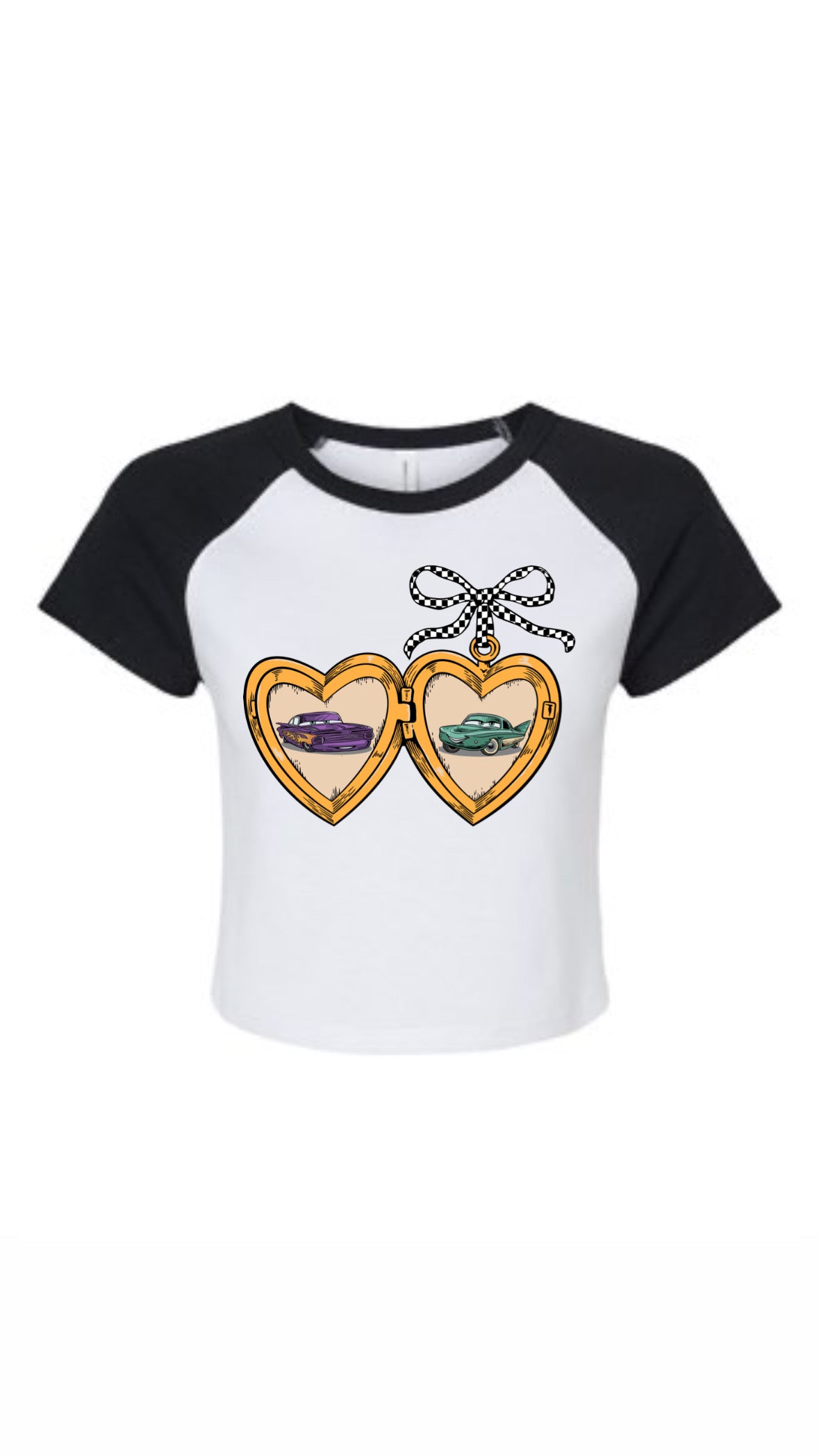 Flo & Ramone locket tee