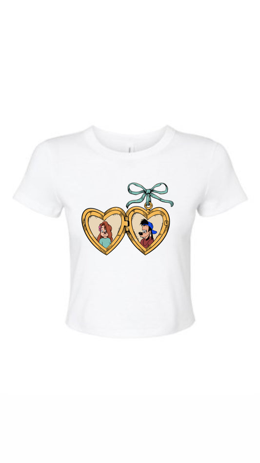 Max and Rox locket tee