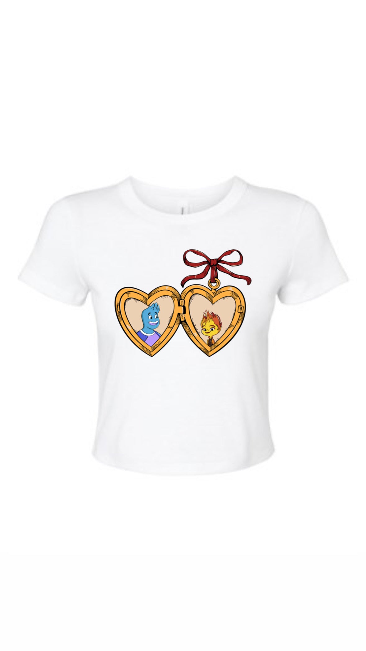 Elemental locket tee